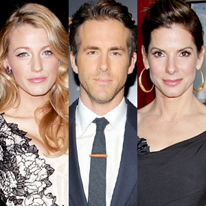 Blake Lively, Ryan Reynolds, Sandra Bullock
