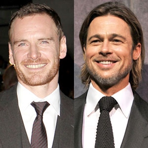 Michael Fassbender, Brad Pitt