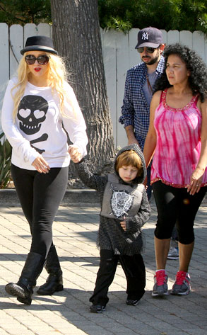 Aguilera and Reunite on Halloween - E! Online