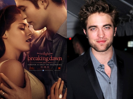 Robert Pattinson, Breaking Dawn Poster