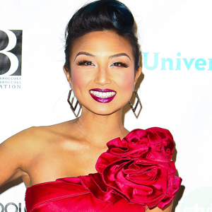 Jeannie Mai during Mercedes-Benz New York Fashion Week Spring/Summer 2013  New York City USA - 07.09.12 Stock Photo - Alamy, image size:1200x1200