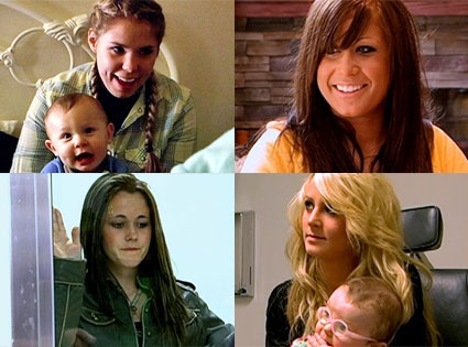 Teen Mom 2 Cast, Leah Messer, Jenelle Evans, Chelsea Houska, Kailyn Lowry