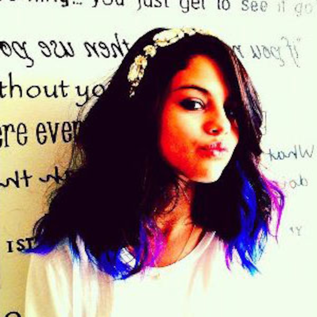 Selena Gomez's New Purple and Blue Hair—Do You Like? - E! Online