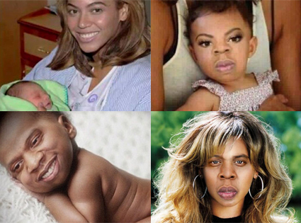 beyonce childhood picture