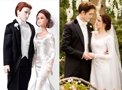 Twilight Bridal Barbies Robert Pattinson And Kristen Stewart Get