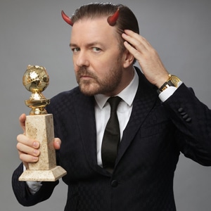 Ricky Gervais, Golden Globes Promo