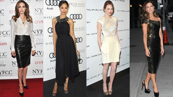Best, Angelina Jolie, Zoe Saldana, Emma Stone, Kate Beckinsale