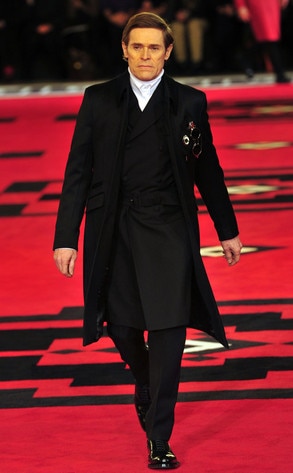 Willem Dafoe from Actors Model Prada Menswear | E! News