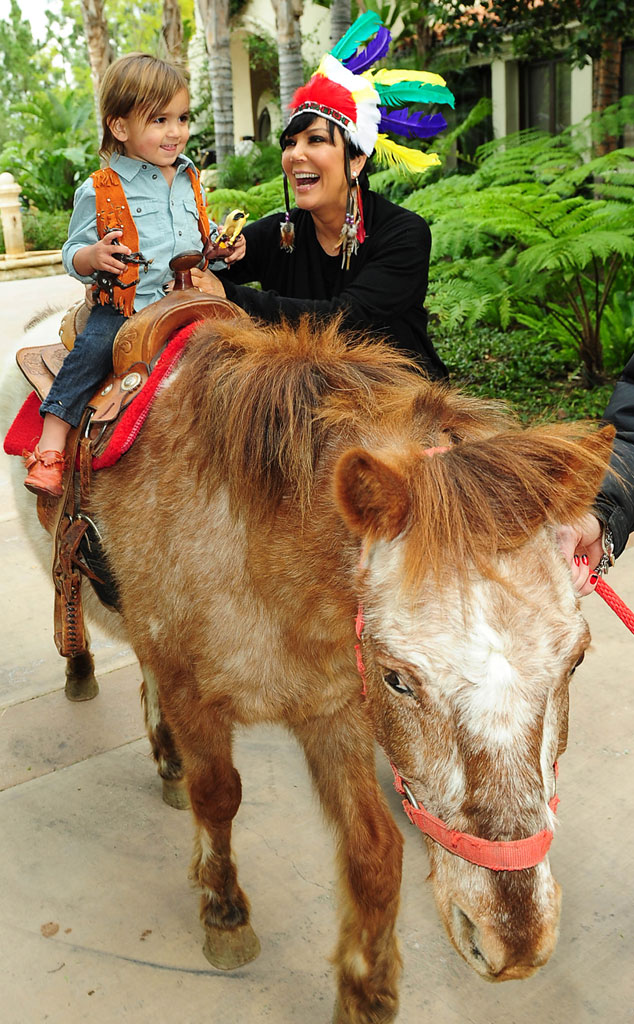 Mason Disick, Kris Jenner, 2nd Birthday Party