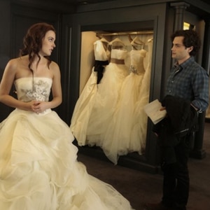 blair's engagement party dress