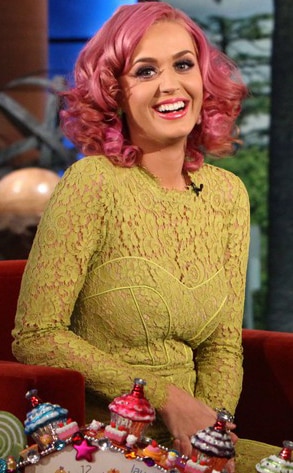 Katy Perry From Stars Rainbow Hair E News