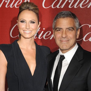 Stacy Keibler, George Clooney