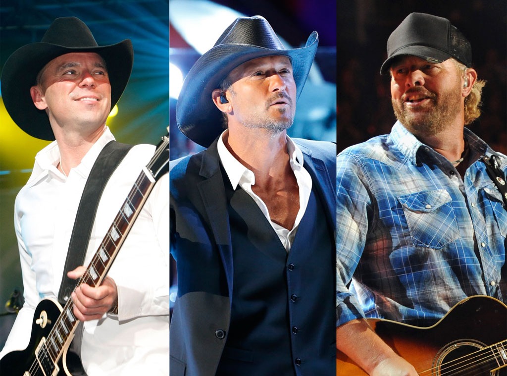 Toby Keith, Tim McGraw, Kenny Chesney