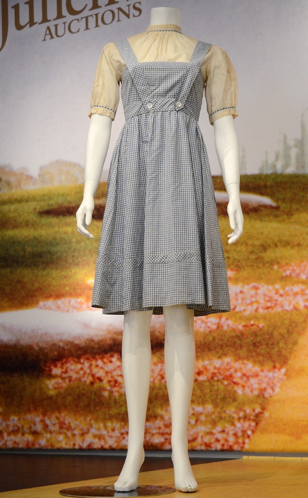 Wizard of Oz Dress Sold at Auction