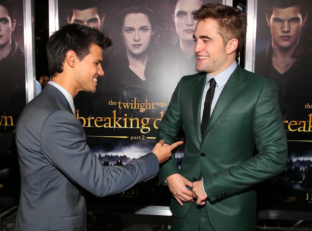 Taylor Lautner, Robert Pattinson, Breaking Dawn Part 2 Premiere