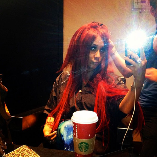 Snooki Rocks New RedHot Hair Color E! Online(02)