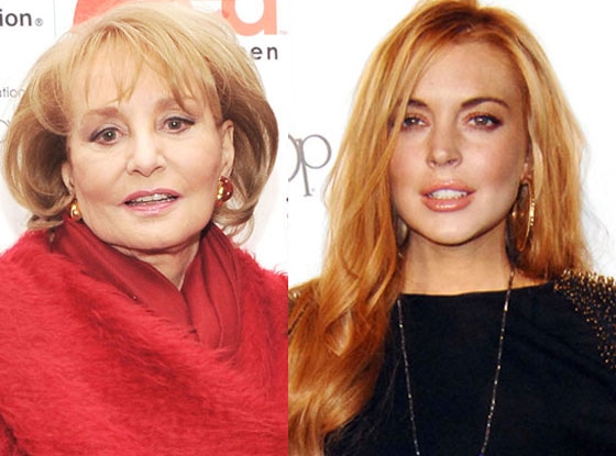 Barbara Walters, Lindsay Lohan