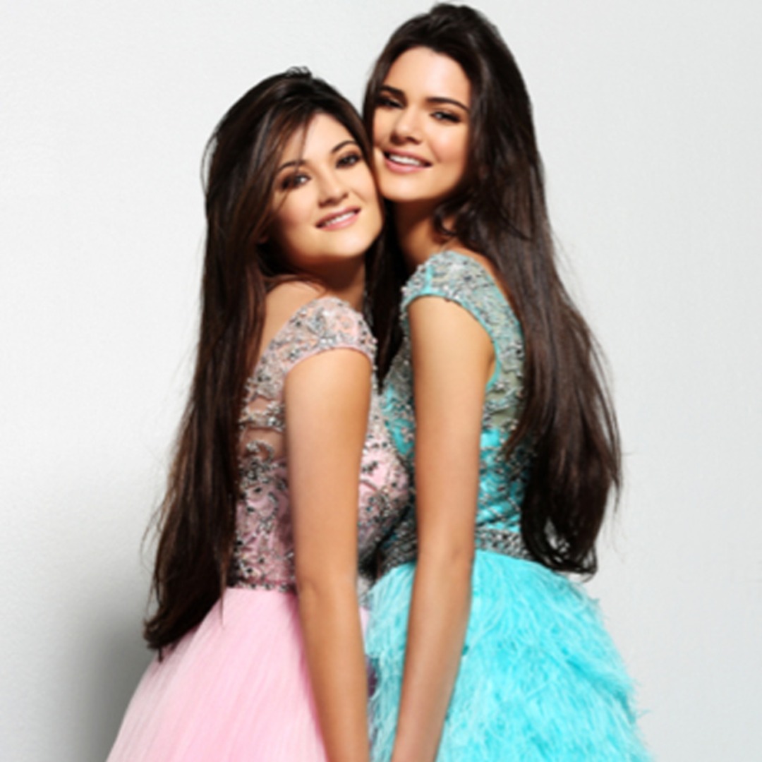 Photos from Kendall and Kylie Jenner's Sherri Hill Campaign - E! 