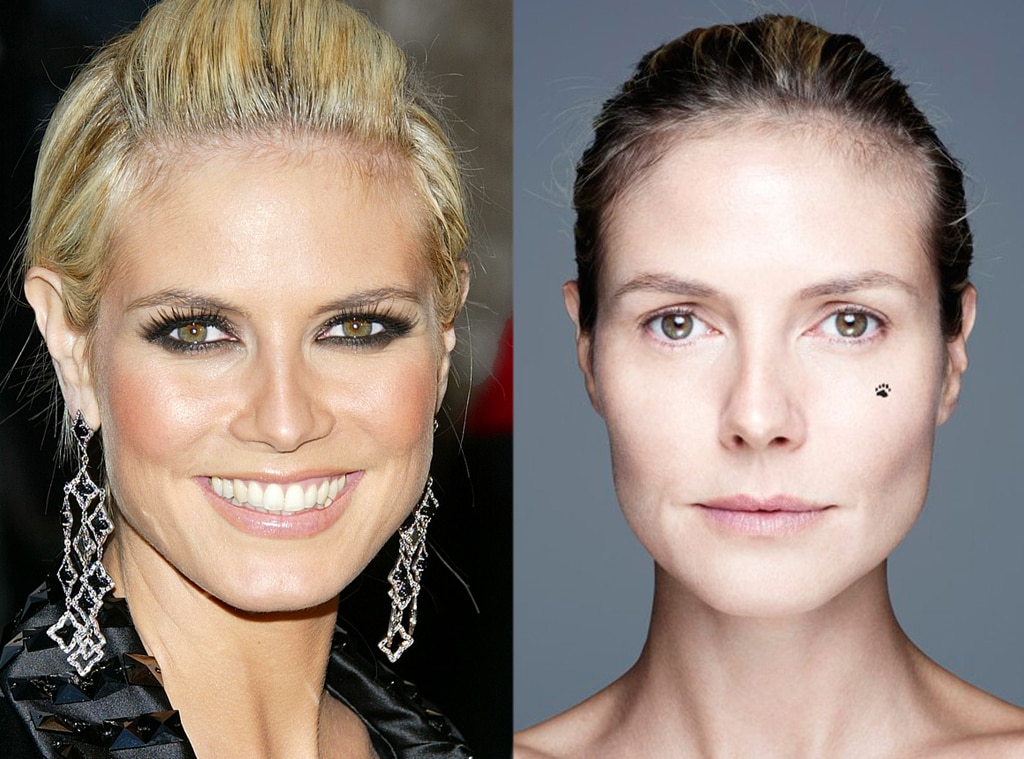 heidi klum without makeup