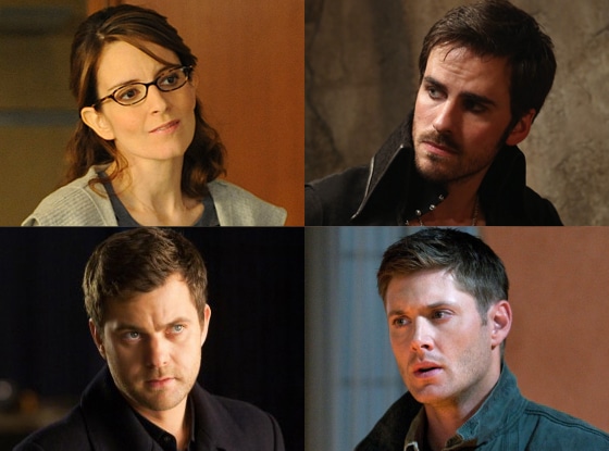 Colin O’Donoghue, Once Upon a Time Tina Fey, 30 Rock Jensen Ackles, Supernatural Joshua Jackson, Fringe