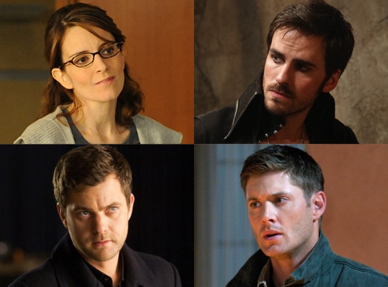 Colin O’Donoghue, Once Upon a Time Tina Fey, 30 Rock Jensen Ackles, Supernatural Joshua Jackson, Fringe  