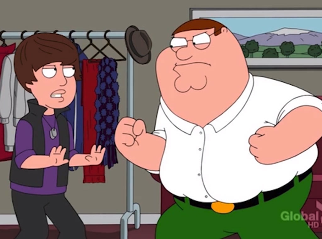 Justin Bieber, Family Guy