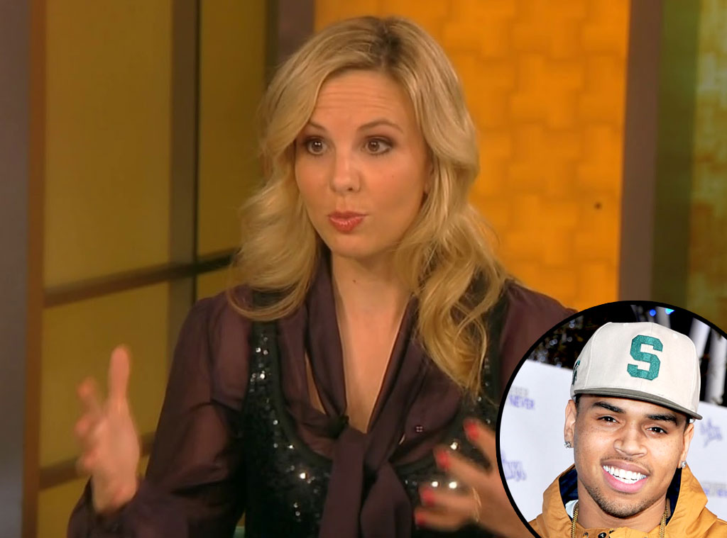 Elizabeth Hasselbeck, Chris Brown