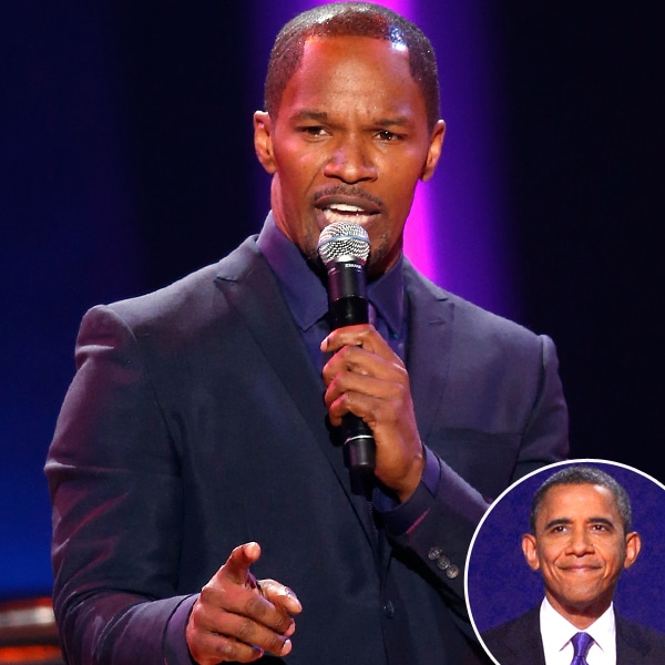 Jamie Foxx, Barack Obama