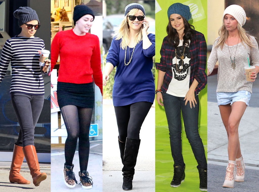 Ginnifer Goodwin, Miley Cyrus, Reese Witherspoon, Selena Gomez, Ashley Tisdale