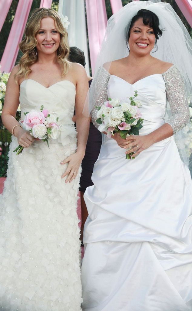 Grey's Anatomy, Sara Ramirez, Jessica Capshaw, Season 7