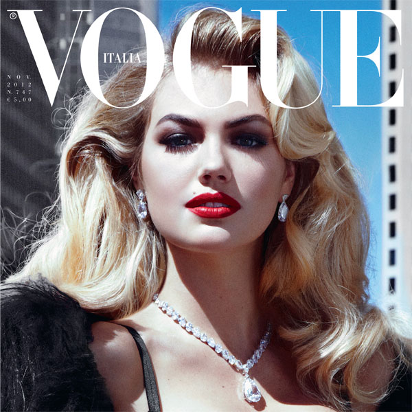 Kate Upton Flaunts Her Curves on the Cover of Vogue Italia E! Online