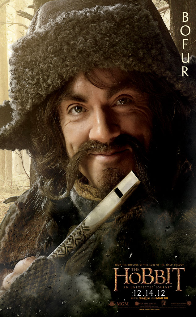 Bofur from New Hobbit Posters: Dwarves Gone Wild! | E! News