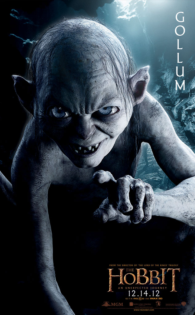Gollum from New Hobbit Posters: Dwarves Gone Wild! | E! News