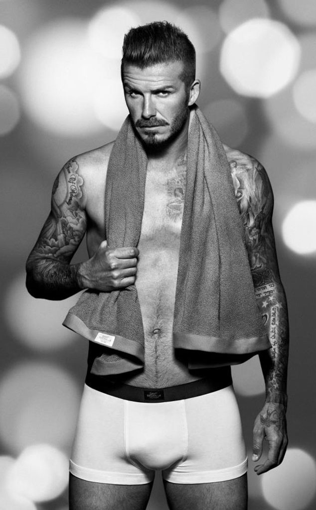 Armani Campaign From David Beckham Shirtless E News