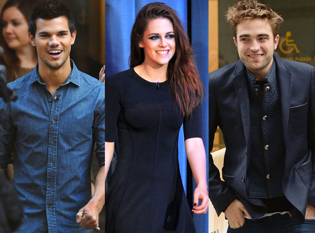 Robert Pattinson, Taylor Lautner, Kristen Stewart