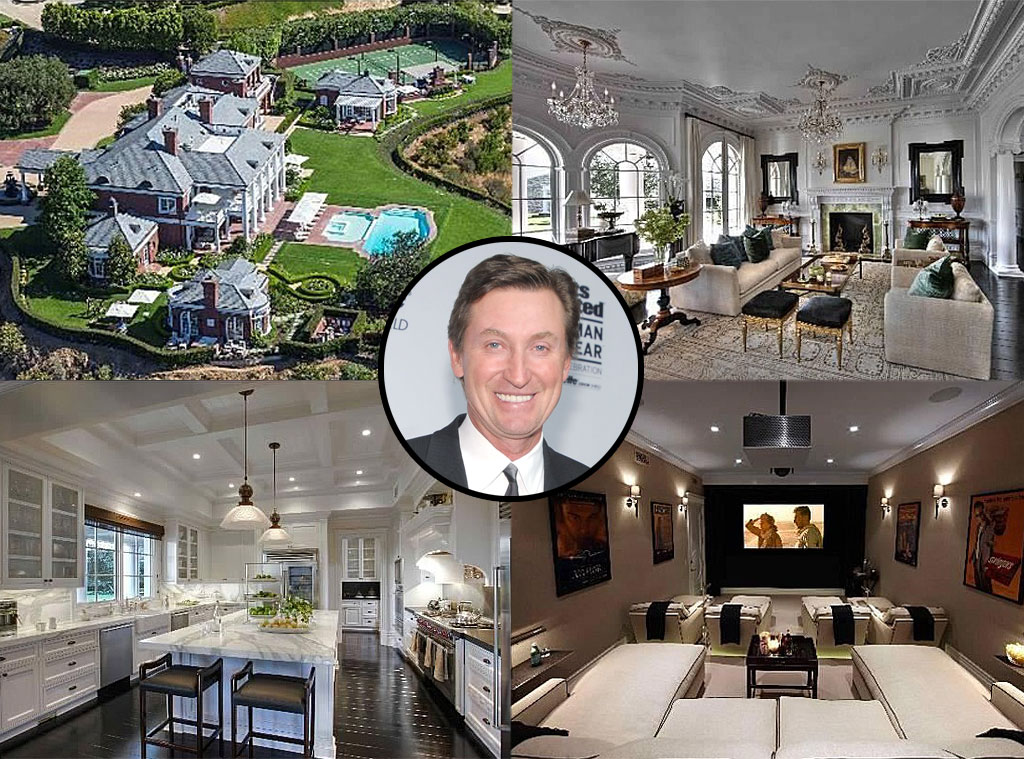 Huge Mansion Wayne Gretzky Built Is For Sale Again: $15 Million - E ...