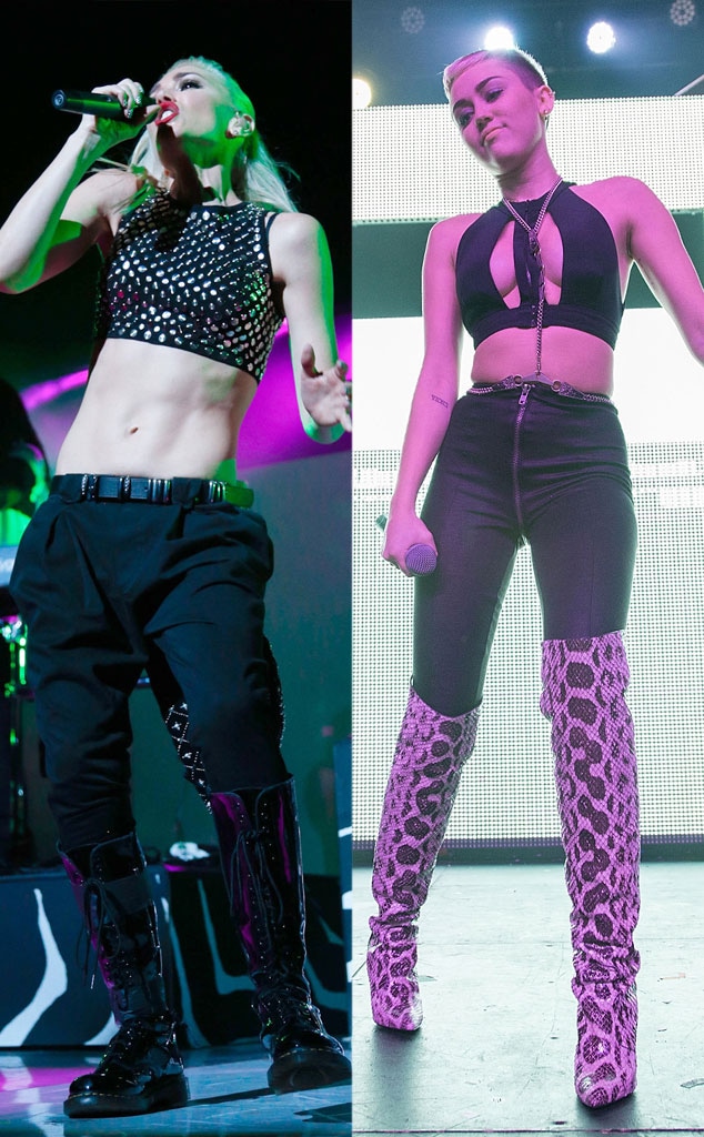 Gwen Stefani, Miley Cyrus