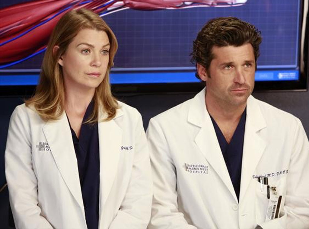 Patrick Dempsey, Ellen Pompeo, Grey's Anatomy