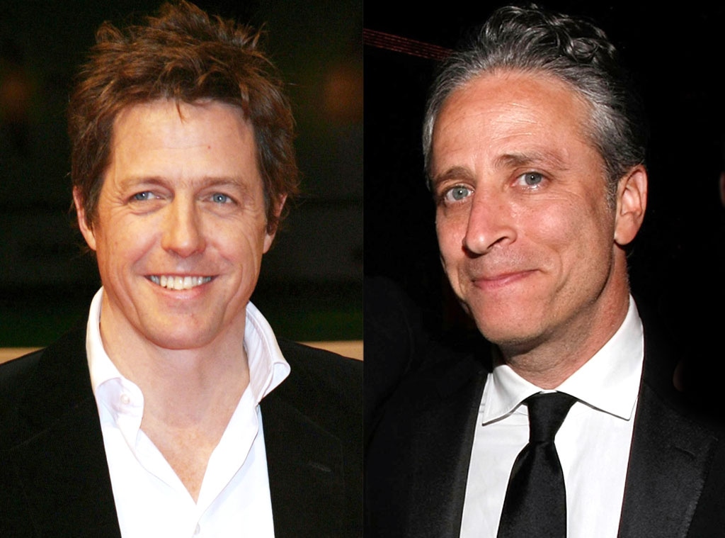 Hugh Grant, Jon Stewart