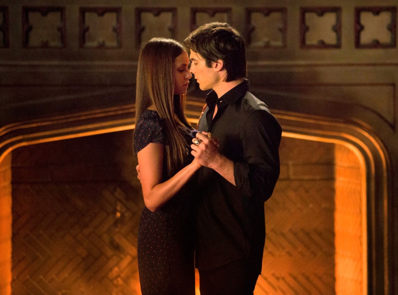 The Vampire Diaries, Nina Dobrev, Ian Somerhalder