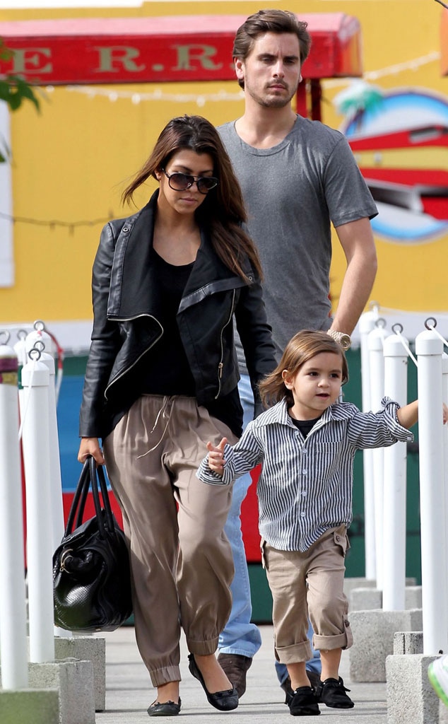 Kourtney Kardashian, Scott Disick, Mason