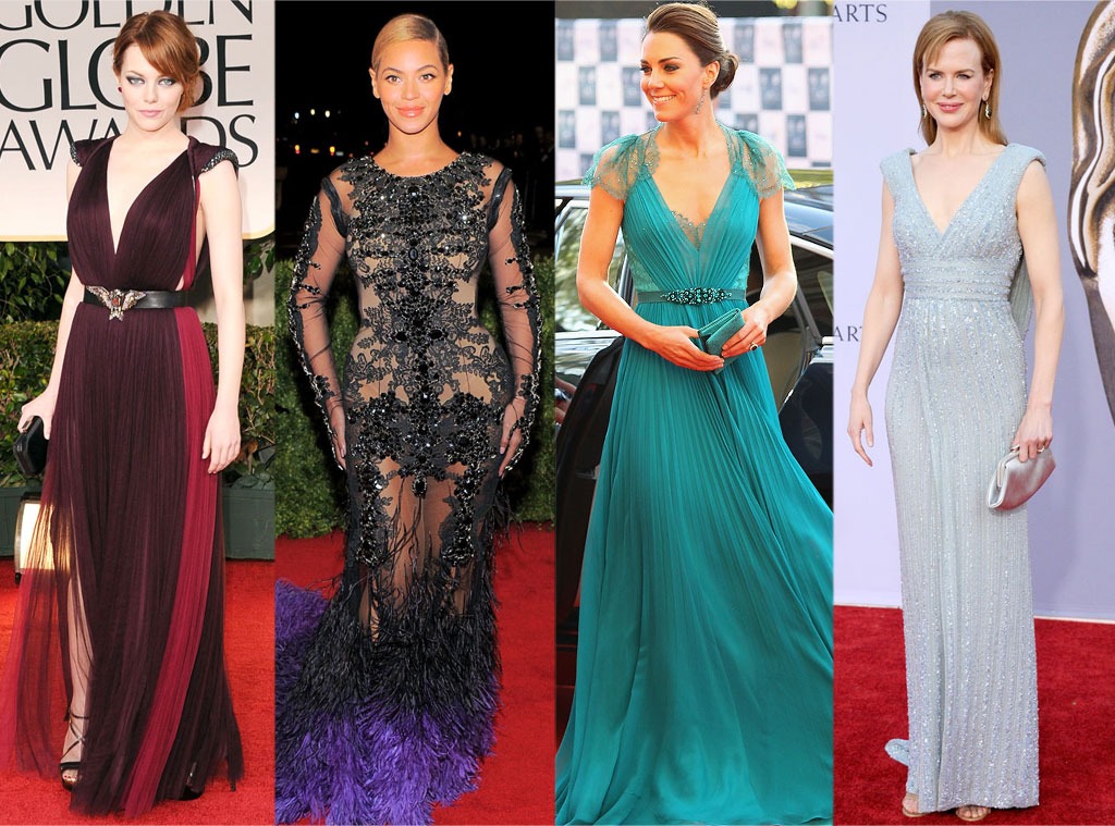 Emma Stone, Beyonce, Kate Middleton, Nicole Kidman