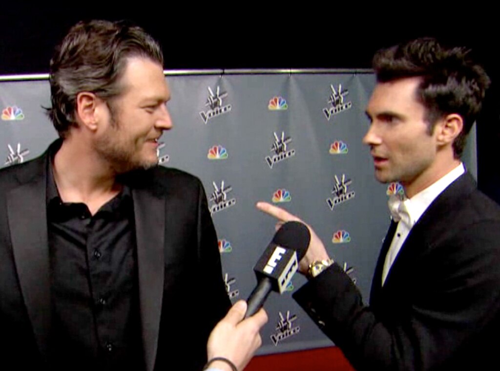 The Voice's Adam Levine Threatens Blake Shelton: It's On in Season 4 ...