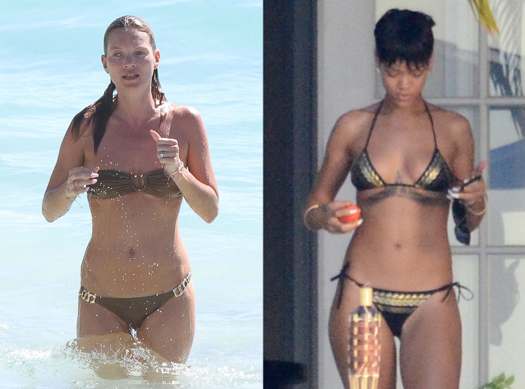 Bikini Battle Rihanna vs. Kate Moss