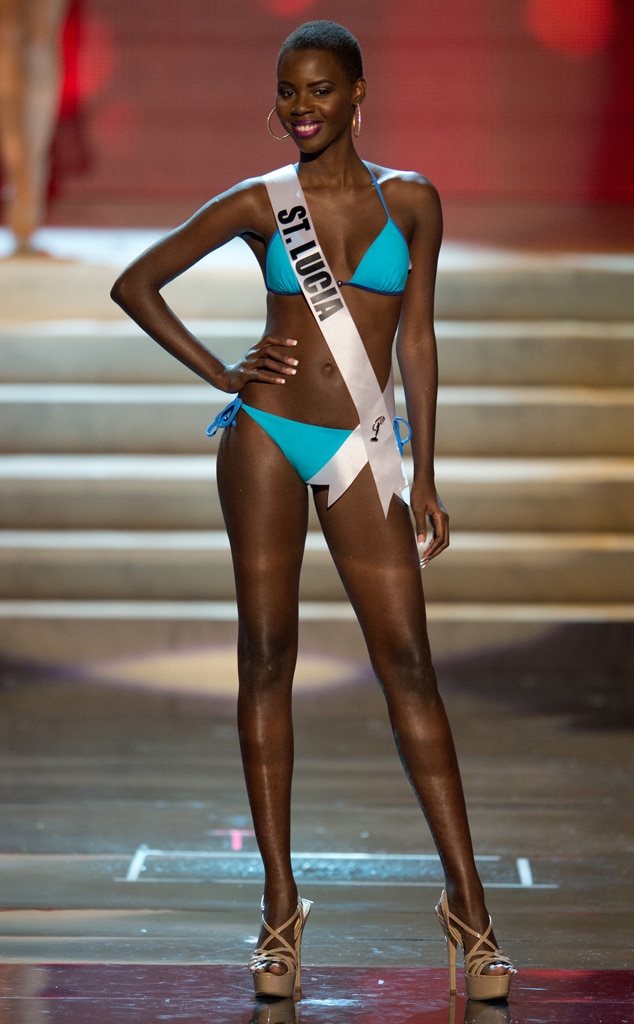 Miss St Lucia From 2012 Miss Universe Contestants E News