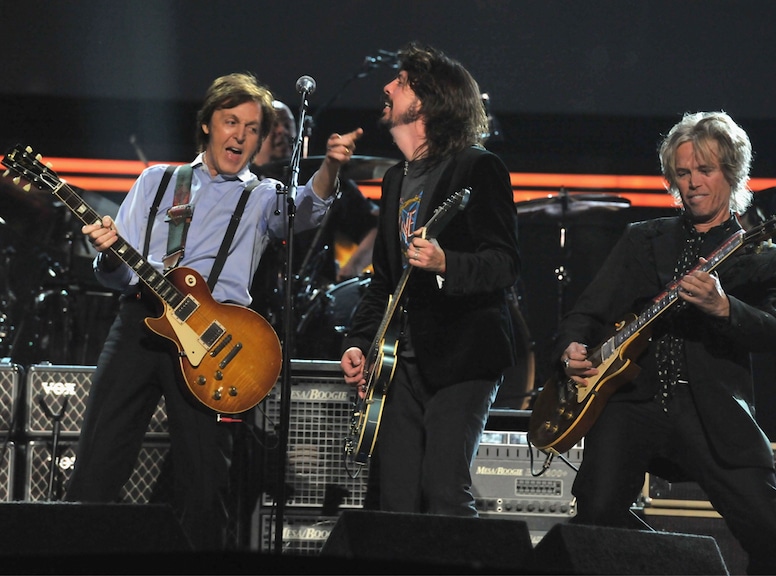 Paul McCartney, Dave Grohl, Brian Ray