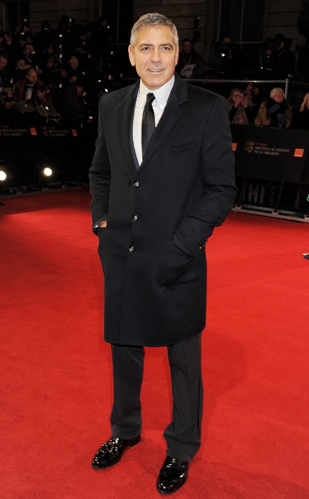 BAFTA Arrivals, George Clooney