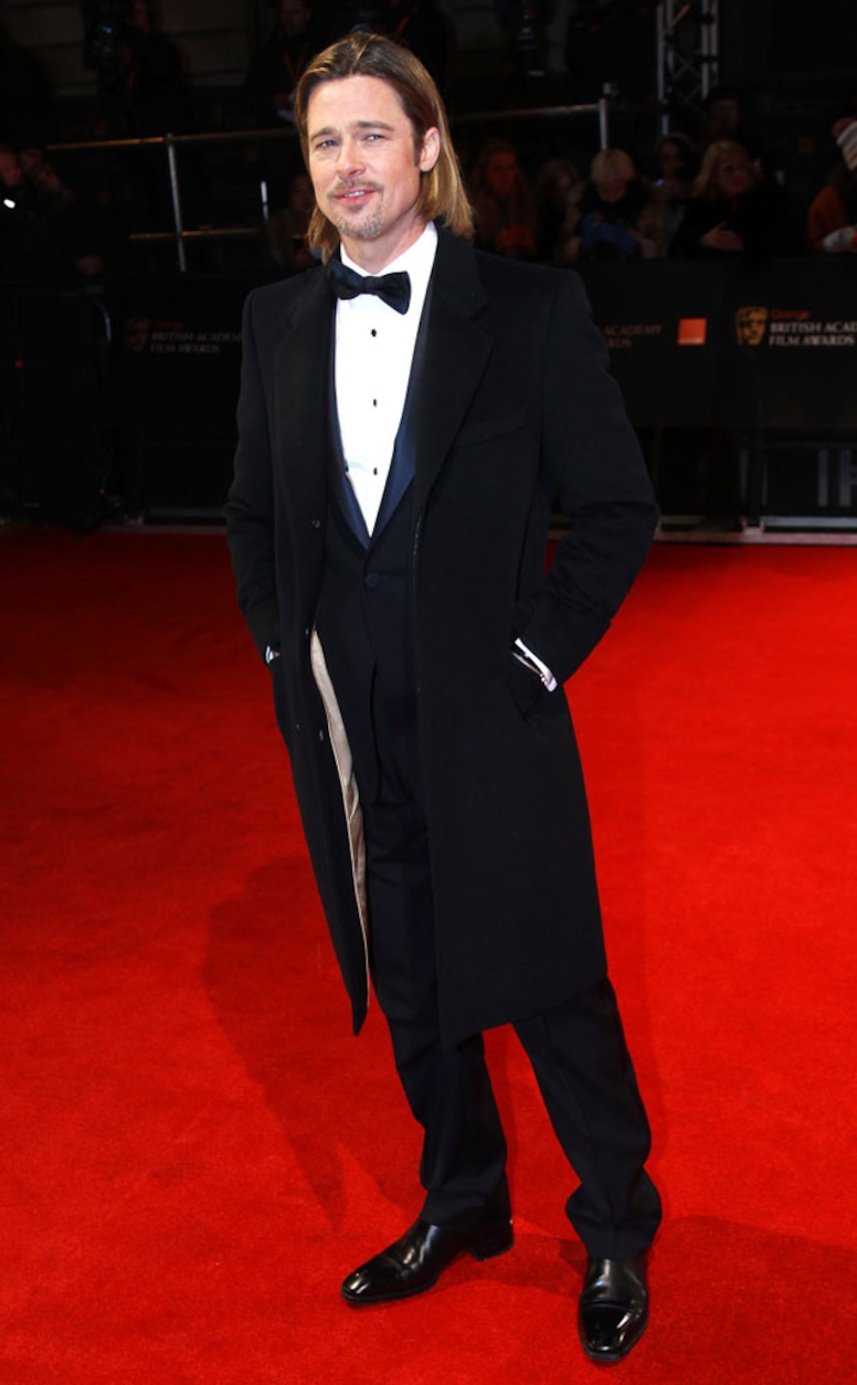 BAFTA Arrivals, Brad Pitt
