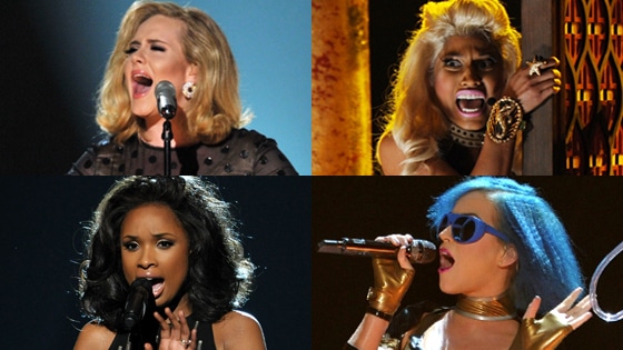 Best and Worst, Adele, Nicki Minaj, Jennifer Hudson, Katy Perry