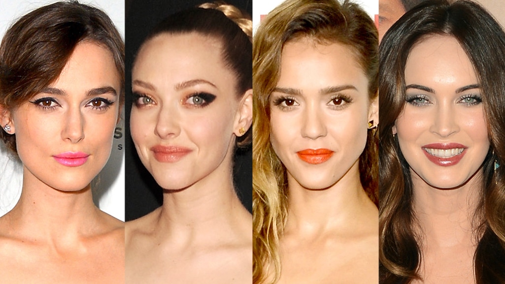 Keira Knightley, Amanda Seyfried, Jessica Alba, Megan Fox